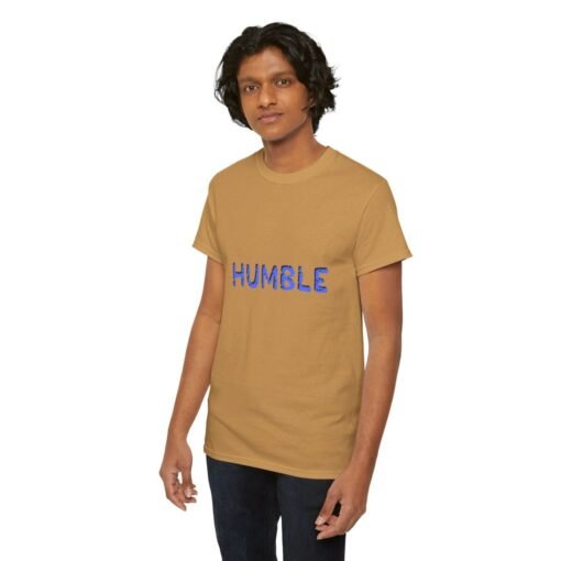 Humble Printed Tee - Unisex Heavy Cotton T-Shirt - Casual Wear - Image 208