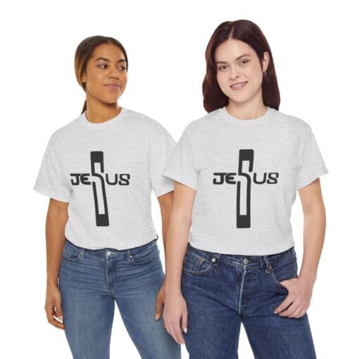 Jesus Printed Tee - Unisex Heavy Cotton T-Shirt - Casual Wear - Image 79