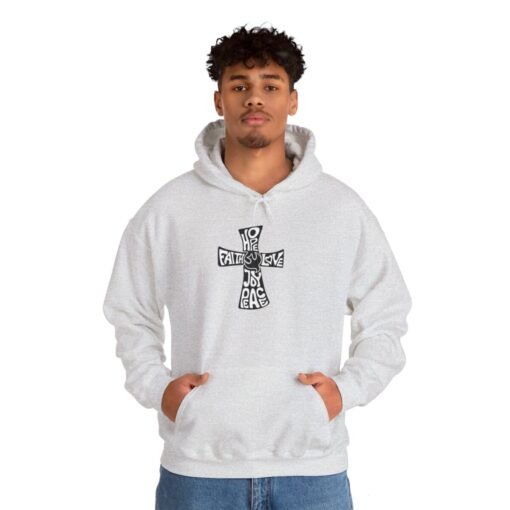 HOPE Faith Love Hoodie – Inspirational Religious Hoodie for Men & Women - Image 34