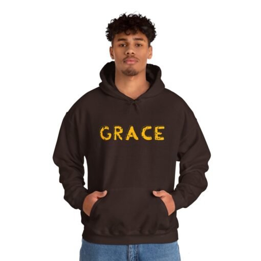 Grace Hoodie – Christian Unisex Hoodie | Faith-Based Comfort Wear - Image 8