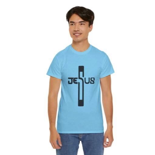 Jesus Printed Tee - Unisex Heavy Cotton T-Shirt - Casual Wear - Image 238