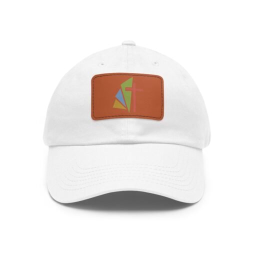 Dad Hat with Leather Patch (Rectangle) - Image 9