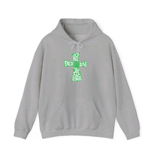 Hope Faith and Love Hoodie – Religious Apparel for Men & Women - Image 41