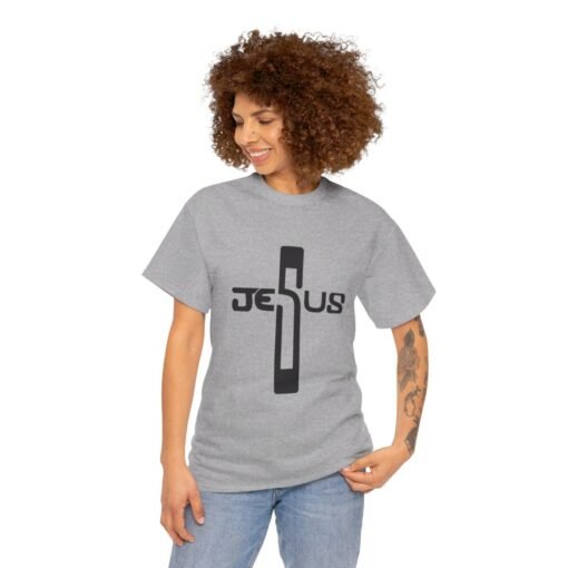 Jesus Printed Tee - Unisex Heavy Cotton T-Shirt - Casual Wear - Image 174