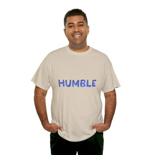 Humble Printed Tee - Unisex Heavy Cotton T-Shirt - Casual Wear - Image 98