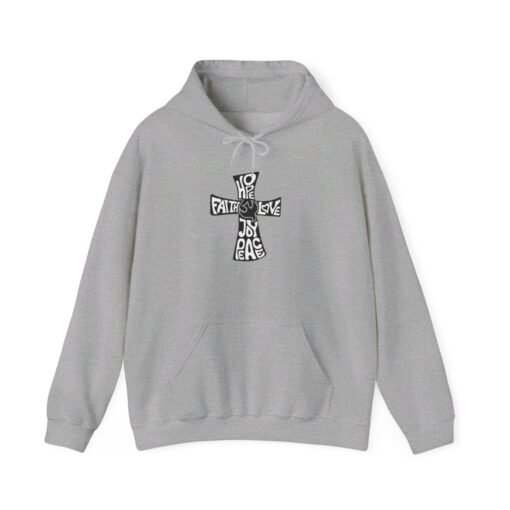 HOPE Faith Love Hoodie – Inspirational Religious Hoodie for Men & Women - Image 41
