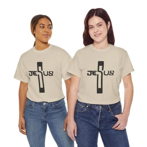 Jesus Printed Tee - Unisex Heavy Cotton T-Shirt - Casual Wear - Image 106