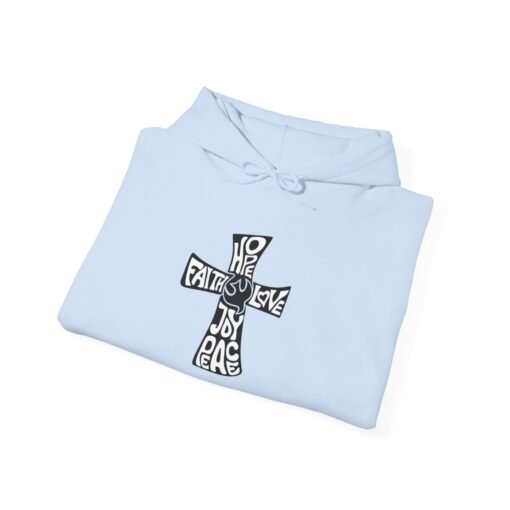 HOPE Faith Love Hoodie – Inspirational Religious Hoodie for Men & Women - Image 57
