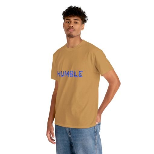 Humble Printed Tee - Unisex Heavy Cotton T-Shirt - Casual Wear - Image 203