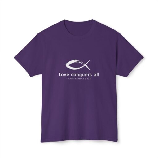 Love Conquers All - Unisex T-shirt - Image 2