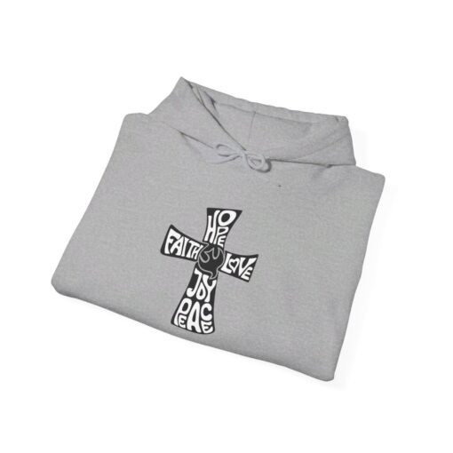 HOPE Faith Love Hoodie – Inspirational Religious Hoodie for Men & Women - Image 44