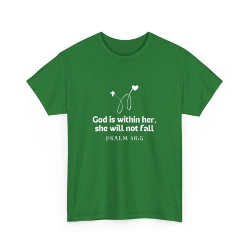 God is Within Her Unisex Tee - Graphic Printed Tshirt, Religious Cotton Top - Image 58