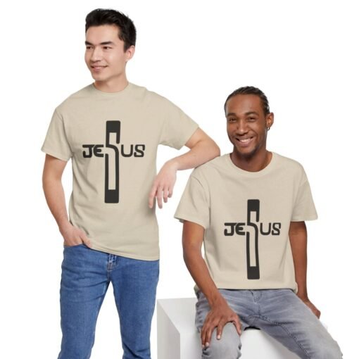 Jesus Printed Tee - Unisex Heavy Cotton T-Shirt - Casual Wear - Image 107