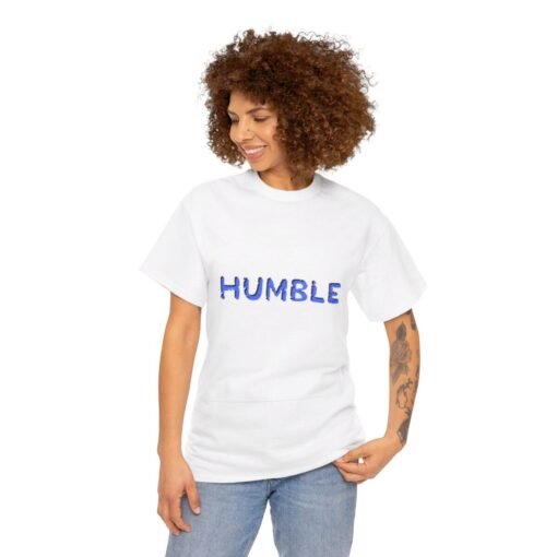 Humble Printed Tee - Unisex Heavy Cotton T-Shirt - Casual Wear