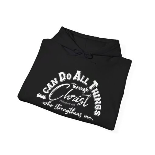 I Can Do All Things Printed Hoodie - Cozy Printed Hoodie - Unisex Heavy Blend Hooded Sweatshirt - Casual Wear - Image 18