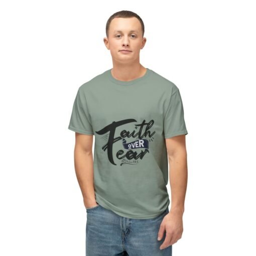 Faith Over Fear Unisex T-shirt, Christian Shirt, Religious Tees - Image 25