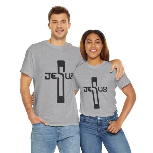 Jesus Printed Tee - Unisex Heavy Cotton T-Shirt - Casual Wear - Image 186