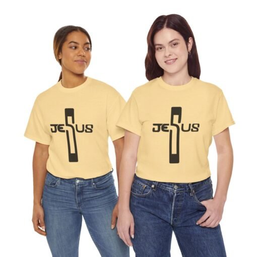 Jesus Printed Tee - Unisex Heavy Cotton T-Shirt - Casual Wear - Image 160