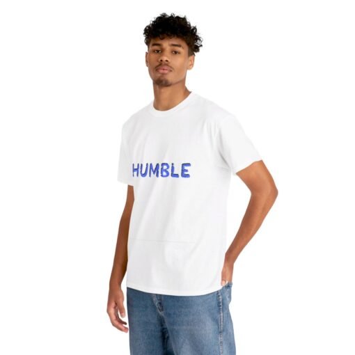 Humble Printed Tee - Unisex Heavy Cotton T-Shirt - Casual Wear - Image 14