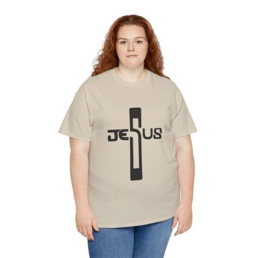 Jesus Printed Tee - Unisex Heavy Cotton T-Shirt - Casual Wear - Image 97