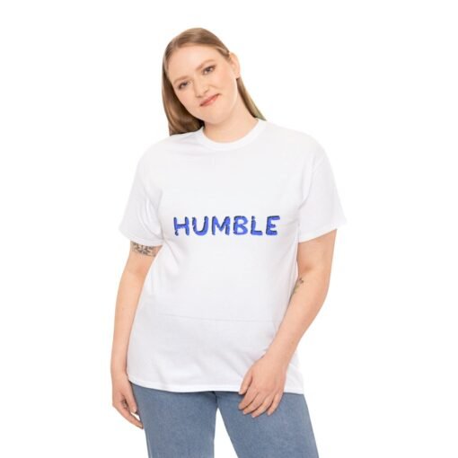 Humble Printed Tee - Unisex Heavy Cotton T-Shirt - Casual Wear - Image 12