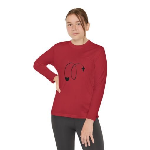 Youth Long Sleeve Competitor Tee - Image 28