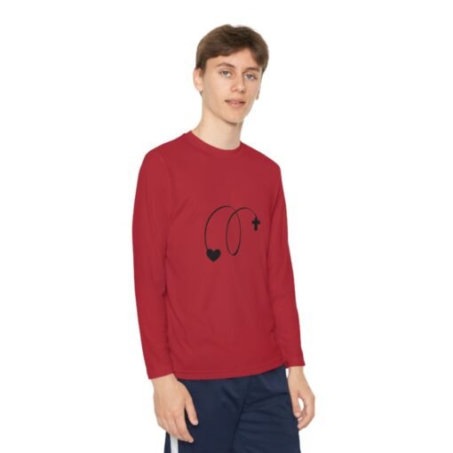 Youth Long Sleeve Competitor Tee - Image 27