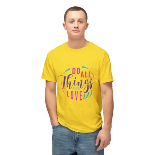 Do All Things With Love Unisex HD Cotton™ T-shirt