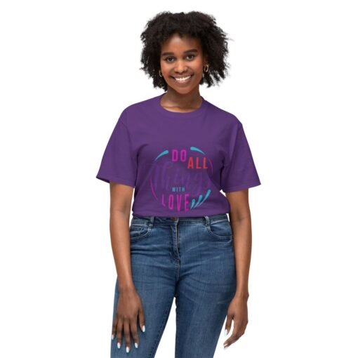 Do All Things With Love Unisex HD Cotton™ T-shirt - Image 28