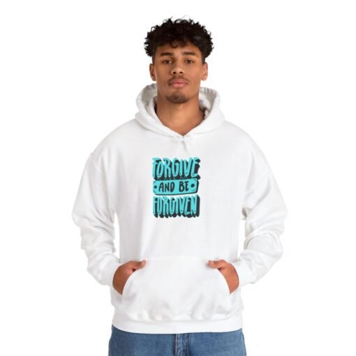 Forgive and Be Forgiven Hoodie – Faith-Based Heavy Blend Sweatshirt - Image 21