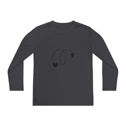 Youth Long Sleeve Competitor Tee - Image 13