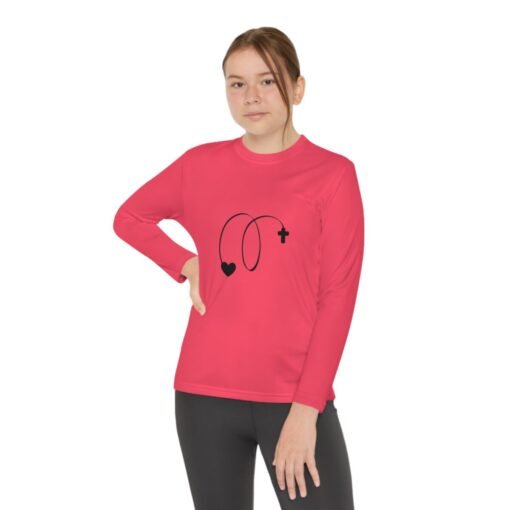 Youth Long Sleeve Competitor Tee - Image 32