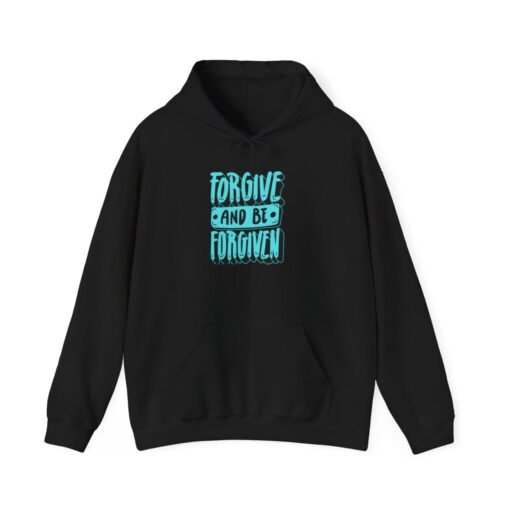 Forgive and Be Forgiven Hoodie – Faith-Based Heavy Blend Sweatshirt - Image 2