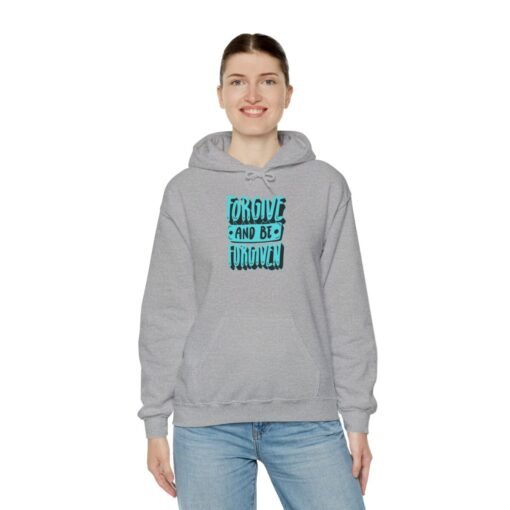 Forgive and Be Forgiven Hoodie – Faith-Based Heavy Blend Sweatshirt - Image 48