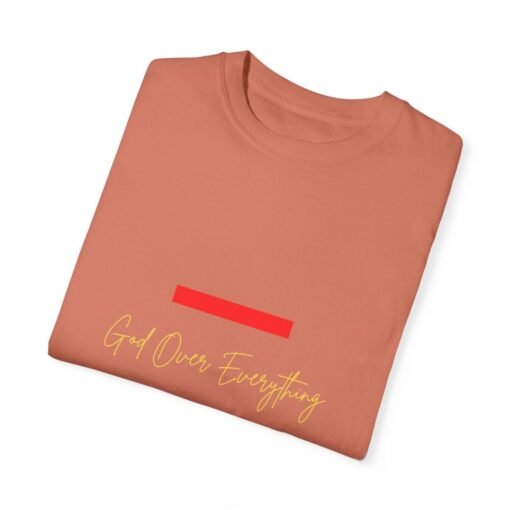 God Over Everything Unisex Garment-Dyed T-Shirt - Image 15