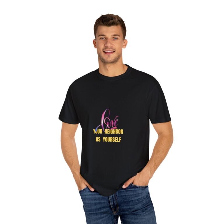 Love Your Neighbor Tee – Unisex Faith Shirt - Image 20