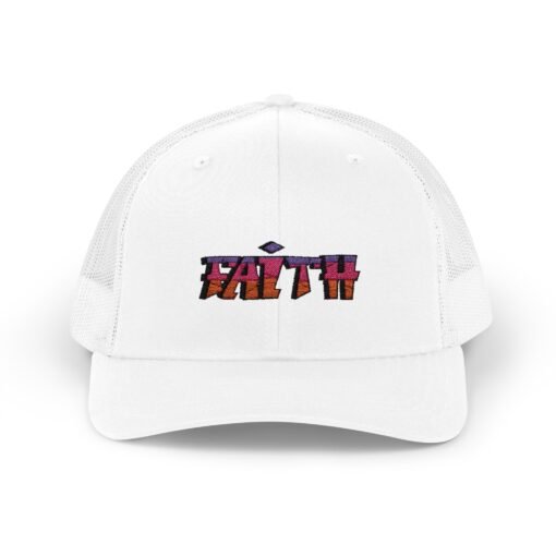 Faith Snapback Trucker Cap - Stylish & Comfortable Hat for Every Occasion - Image 2