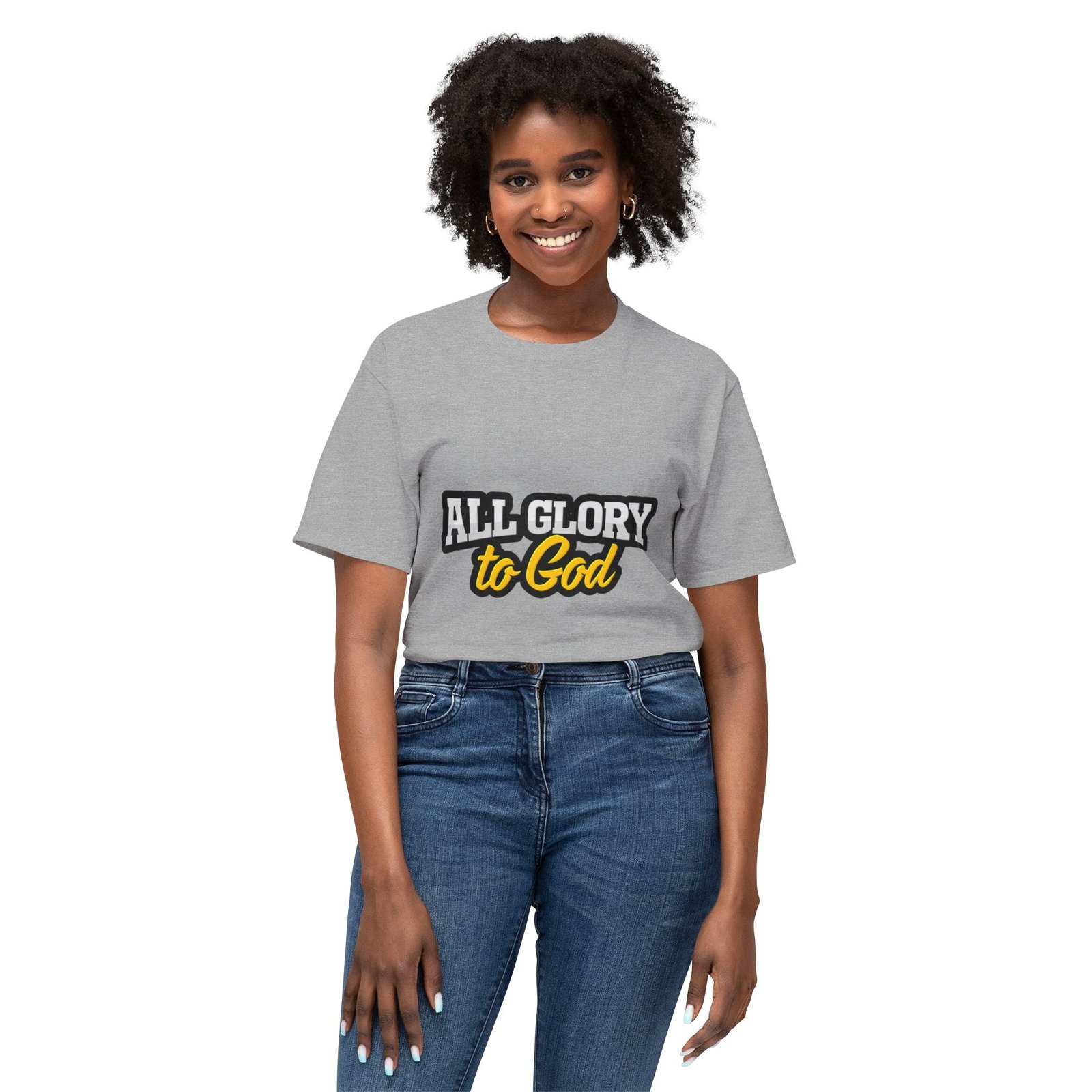 All Glory To God Unisex T-shirt 7 All Glory To God Unisex T-shirt - Image 7