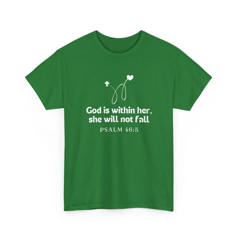 God Is Within Her Unisex Christian Graphic T-Shirt
