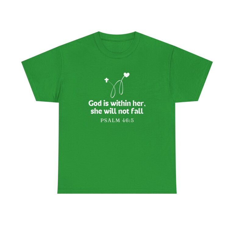 God Is Within Her Unisex Christian Graphic T-Shirt