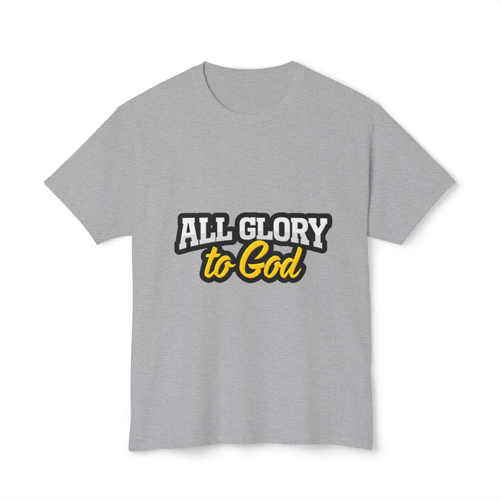 All Glory To God Unisex T-shirt 5 All Glory To God Unisex T-shirt - Image 5