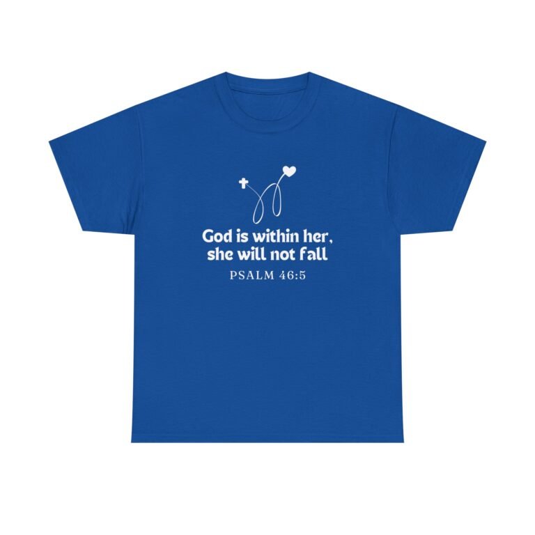 God Is Within Her Unisex Christian Graphic T-Shirt