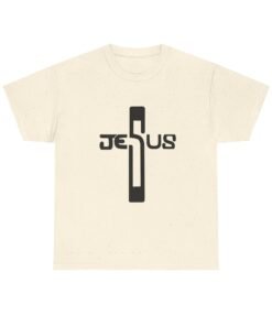 Jesus Printed Tee - Unisex Heavy Cotton T-Shirt - Casual Wear