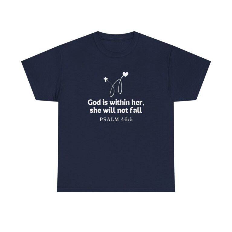 God Is Within Her Unisex Christian Graphic T-Shirt