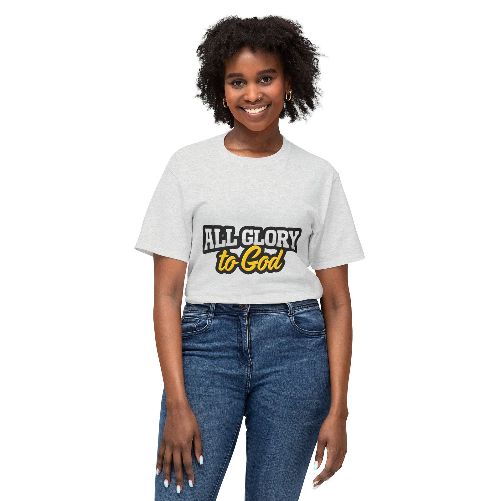 All Glory To God Unisex T-shirt 3 All Glory To God Unisex T-shirt - Image 3