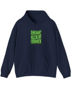 Forgive and Forgiven Printed Hoodie - Cozy Printed Hoodie - Unisex Heavy Blend Hooded Sweatshirt - Casual Wear