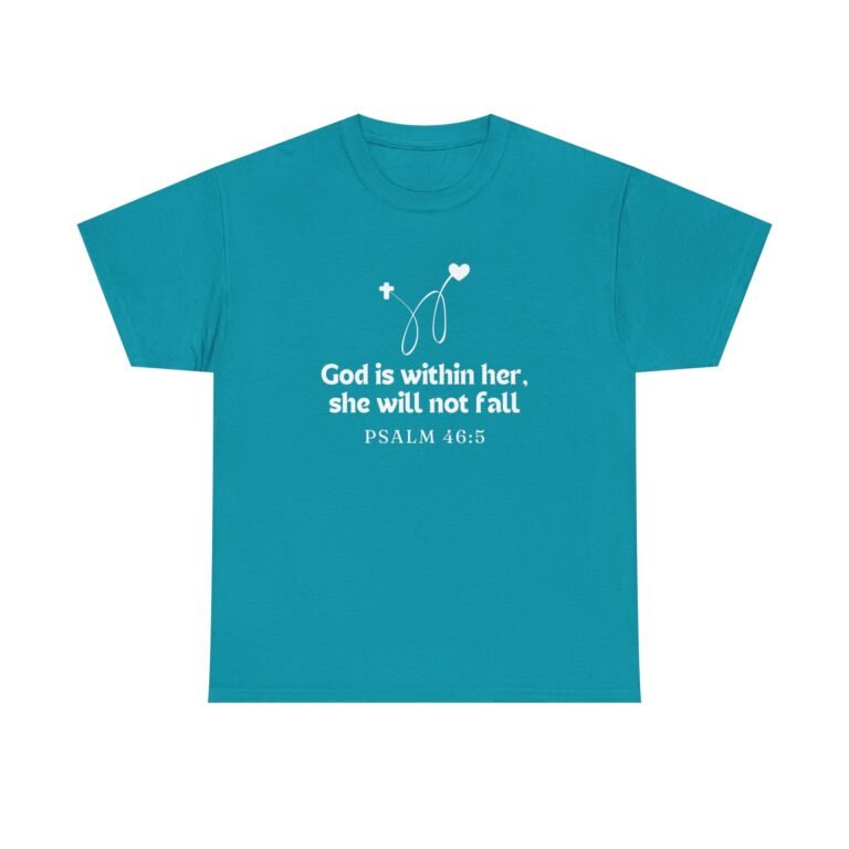 God Is Within Her Unisex Christian Graphic T-Shirt