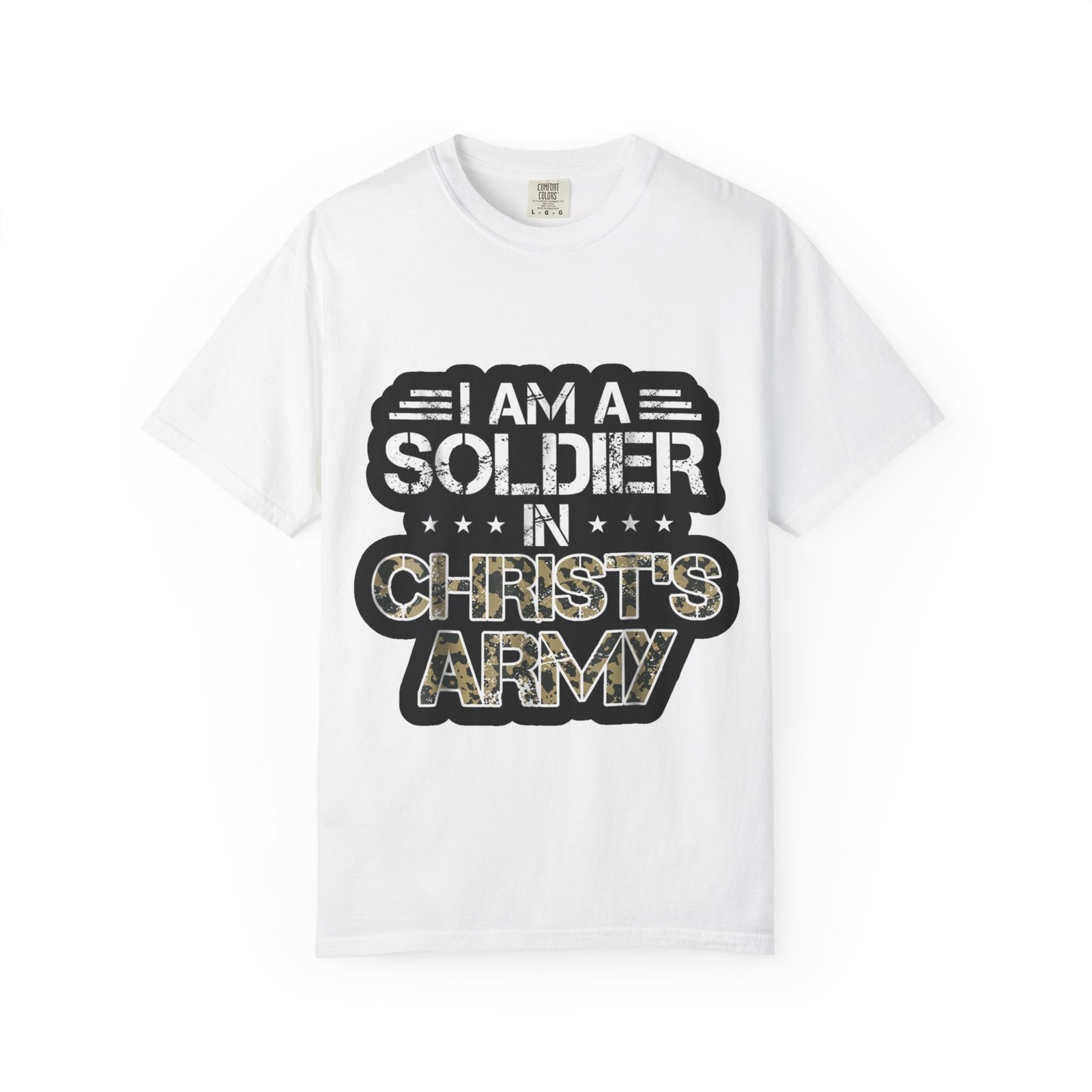 Soldier in Christ's Army T-Shirt 5 Soldier in Christ's Army T-Shirt - Image 5