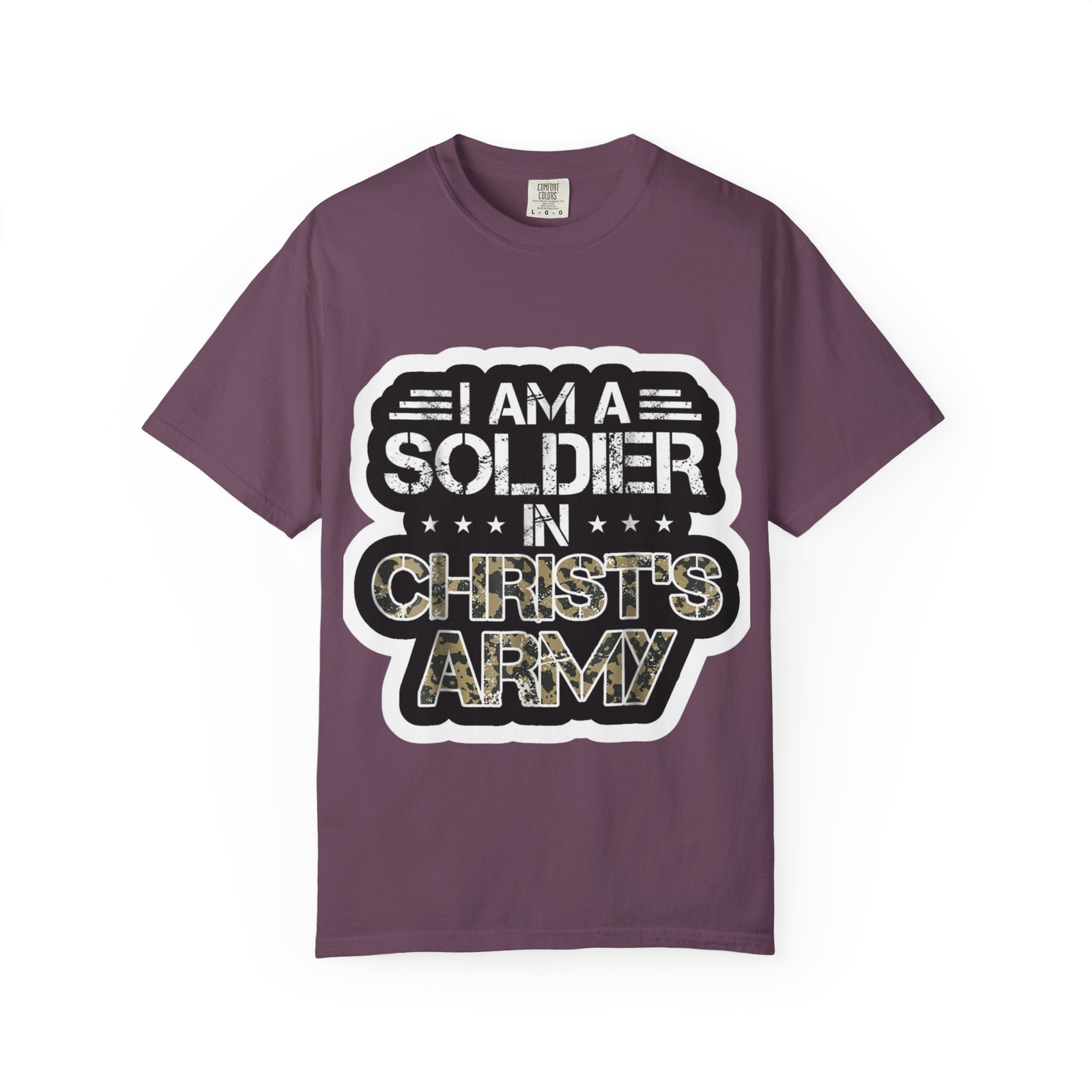 Soldier in Christ's Army T-Shirt 2 Soldier in Christ's Army T-Shirt - Image 2