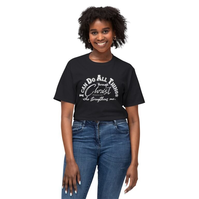 I Can Do All Things Through Christ Christian T-Shirt